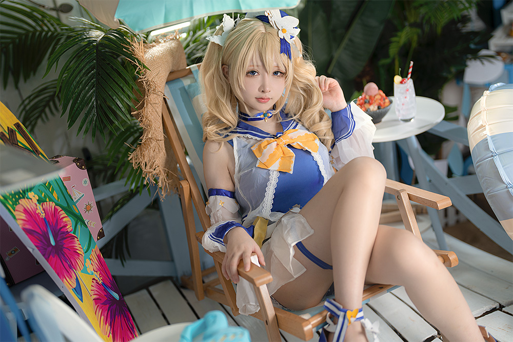 闪耀聚光灯下的次元精灵:樱梨梨 Eriri 的元气 Cosplay 之旅