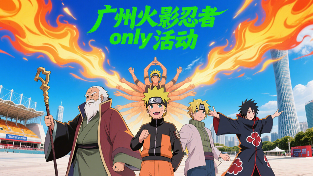 广州火影忍者 only 活动:木叶重燃,热血集结