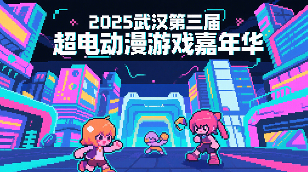 2025 武汉第三届超电动漫游戏嘉年华，燃爆次元！