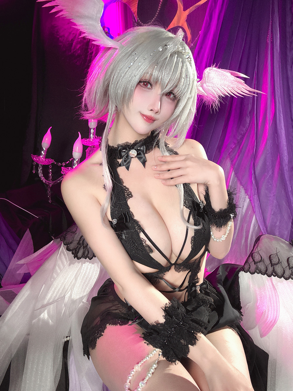 rioko凉凉子  碧蓝航线 珍珠号 魔堡中的堕天使 [20P-284MB]