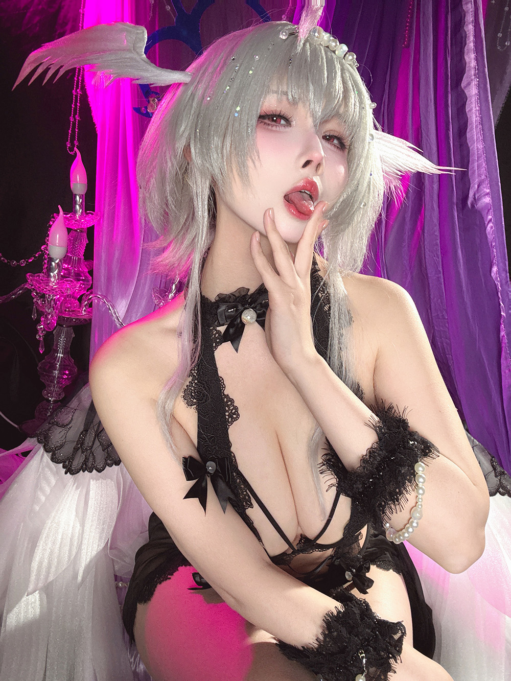 rioko凉凉子  碧蓝航线 珍珠号 魔堡中的堕天使 [20P-284MB]