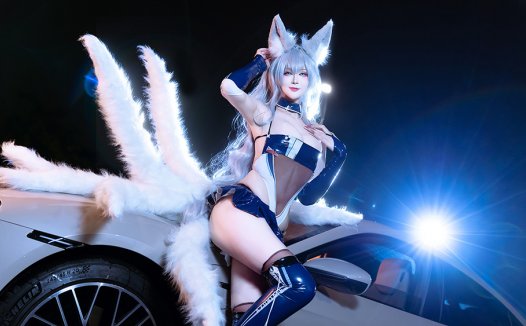 微博网红、颜值博主兔胖胖 min:在虚拟和现实的奇妙COS世界中创作