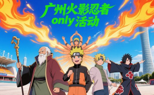 广州火影忍者 only 活动:木叶重燃,热血集结