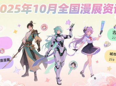 2025年10月全国各地漫展资讯