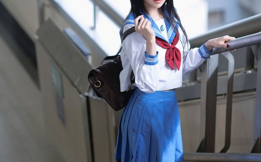 桜桃喵 地铁JK [33P-527MB]