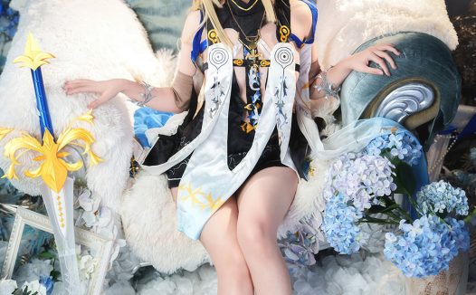 Seele麦麦 – 菲比&卡提希娅的蓝色花海物语[96P-315M]